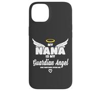 My Nana Is My Guardian Angel She Watches Over Me In Memory Carcasa para iPhone 14 Plus