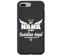 My Nana Is My Guardian Angel She Watches Over Me In Memory Carcasa para iPhone 7 Plus/8 Plus