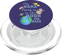 My Nana Loves Me To The Moon and Back PopSockets PopGrip para MagSafe