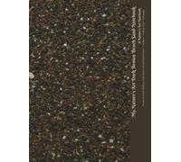 My Nature’s Art Dark Brown Beach Sand Notebook: Purple & Peach Shell on Dark Brown Beach Sand Photo, 1 Subject, College Rule, 100 pages