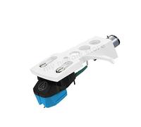 My Needle Store 95C+HSW - Conjunto de cartucho montado de alta calidad, compatible con la mayoría de tocadiscos de conector SME de 1/2 pulgada con brazo curvado (rojo)