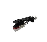 My Needle Store MG09+HS - Cartucho giratorio premontado, lápiz capacitivo cónico, se adapta a la mayoría de tocadiscos de 1,27 cm con un brazo curvado, múltiples opciones de color (negro)