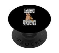 My Neighbors Trompetista Trompeta Trompeta PopSockets PopGrip Adhesivo