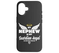 My Nephew Is My Guardian Angel He Watches Over Me In Memory Carcasa para iPhone 16