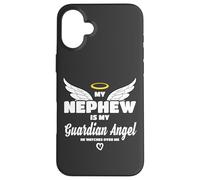 My Nephew Is My Guardian Angel He Watches Over Me In Memory Carcasa para iPhone 16 Plus