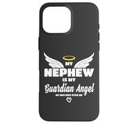 My Nephew Is My Guardian Angel He Watches Over Me In Memory Carcasa para iPhone 16 Pro MAX