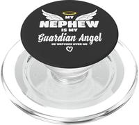 My Nephew Is My Guardian Angel He Watches Over Me In Memory PopSockets PopGrip para MagSafe