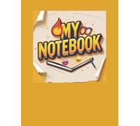 My Notebook: Aesthetic Journal for Teens | Gen Z Style | 8.5 x 11 Lined Pages