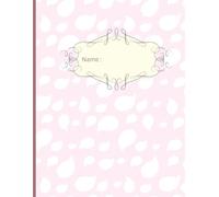 My Notebook - Cute Pink Name Notebook for Girls, School Notes & Daily Writing