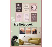 My notebook: Perfect for School, Work, and Everyday Notes 120 Pages | College Ruled | Soft Matte Cover Durable, Stylish, and Ready for Your Ideas