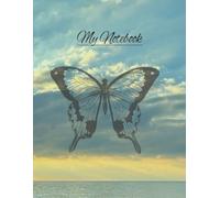 My Notebook:: Size 8.5 x 11 - 150 lined pages - To write thoughts, feelings, daily notes, course work, create etc.