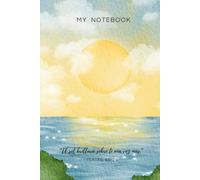 My Notebook Veraniego Aesthetic: Cuaderno en blanco para journaling, diseño estético de verano.