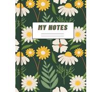 My Notes Blank Lined Notebook Journals for students, travelers and Office, Diary Subject Notebooks Planner