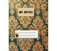 My Notes Notebook for Work, School & Daily Writing: Wide-Ruled 8.5 x 11 Notebook for Students, Professionals, Journaling & Everyday Notes