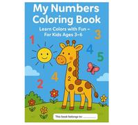 My Numbers Coloring Book: Animal Alphabet Tracing and Coloring Book