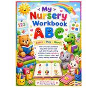 My Nursery Workbook A B C: A-Z Capital Letter Tracing Book for Kids (Writing Books for Kids)