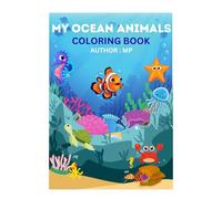 My Ocean Animals Coloring Book