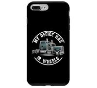 My Office Has 18 Wheels Trucker Semi Truck Driver Carcasa para iPhone 7 Plus/8 Plus