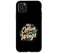 My Office Has Wings Remote Work Travel Freedom Carcasa para iPhone 11 Pro MAX