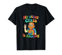 My Other Class Is Amazing Retro Tie Dye Teacher Novedad Camiseta