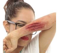 My Other Me - Aplicación unisex adulto beige de corte cuchillo o arrañazo. Añade un toque sangriento y realista a tu caracterización de terror