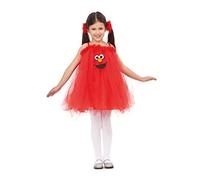 My Other Me Barrio Sésamo Disfraz de Elmo con Tutú para niña y bebé