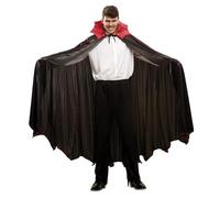 My Other Me - Capa unisex adulto negra con cuello talla apta para XS a XL. Añade un aire de misterio y elegancia a tus noches de fiesta