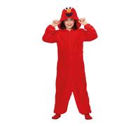 My Other Me Costume Elmo Pyjamas Size 10 - 12 Y 10-12 Years Red