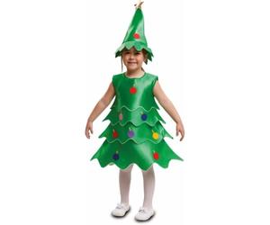 My Other Me - Disfraz Árbol de Navidad unisex infantil verde talla 7-9 años