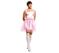 My Other Me - Disfraz Bailarina hombre talla XXL adulto en rosa