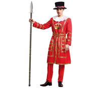 My Other Me - Disfraz Beefeater o Guardia Inglesa para hombre, tallas M-L