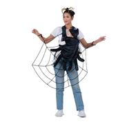 My Other Me - Disfraz cubremochila bebé de Telaraña Araña negro unisex