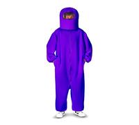 My Other Me disfraz de among us para adulto impostor varias tallas y colores (MORADO, XXL)