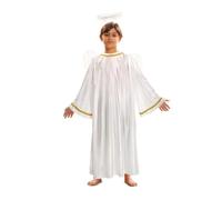 My Other Me - Disfraz de Ángel para infantil unisex con túnica blanca con alas talla 7-9 años Déjate llevar por la magia celestial en cada paso.