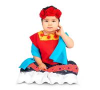 My Other Me - Disfraz de Bebé Frida Kahlo Talla 7-12 Meses (231698)