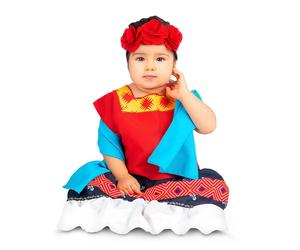 My Other Me - Disfraz de Bebé Frida Kahlo Talla 7-12 Meses (231698)