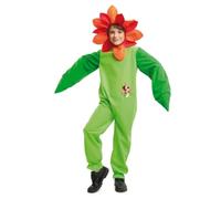 My Other Me - Disfraz de Flor para bebé unisex con mono y sombrero en naranja y verde con mariquita en el torso talla 12-24 meses. Perfecto para una fiesta primaveral