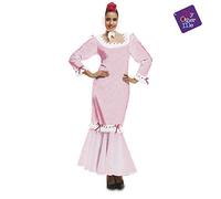 My Other Me Me-202328 Traje regional madrileño/a Abrigo de disfraz, ajedrez, color blanco, Estandar (Viving Costumes MOM02328)