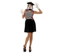 My Other Me Me-200566 Mimos Disfraz de mimo mujer, M-L (Viving Costumes 200566)