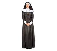 My Other Me Disfraz de monja para mujer Me-204154 ajedrez multicolor M-L