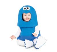 My Other Me - Disfraz de Monstruo de las Galletas para bebé unisex con traje, gorro y patucos en azul talla 7-12 meses ¡Haz que cada día sea una deliciosa aventura!