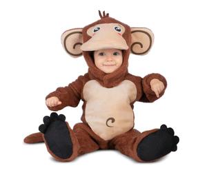 My Other Me - Disfraz Mono beige marrón bebé talla 7-12 meses unisex