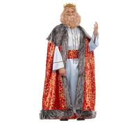 My Other Me Disfraz de Rey Gaspar Brocado para adulto talla M/L