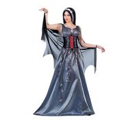 My Other Me Disfraz para Adultos Vampiresa Gótica Plateado Vampiresa (3 Piezas), Talla XL