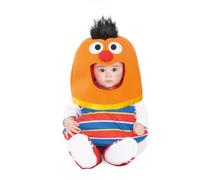 My Other Me - Disfraz para bebé unisex de Epi con traje, gorro y patucos en rojo y naranja talla 7-12 meses. Descubre el espíritu más simpático de tu fiesta de disfraces