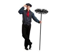My Other Me - Disfraz para hombre adulto de Deshollinador color negro ML