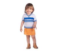 My Other Me - Disfraz para niña bebé de Nami con vestido blanco y naranja talla 24-36 meses. Descubre la magia en cada sonrisa.