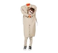 My Other Me - Disfraz para niño de Niño sin Cabeza con gabardina y cinturón en beige talla 7-9 años. Deja a todos estupefactos en la próxima fiesta de Halloween.