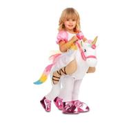 My Other Me - Disfraz Unicornio niña bebé blanco y rosa talla 12-24 meses