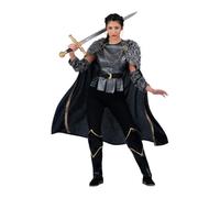 My Other Me - Disfraz Vikinga mujer talla XXXL adulto en gris y negro
